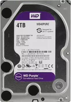 Жесткий диск Western Digital 3.5 HDD 4TB 5.4K SATA3