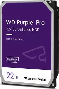 Жесткий диск Western Digital Purple Pro 3.5 22TB 7.2K SATA3