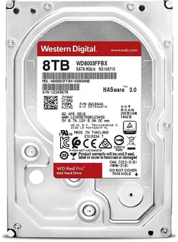 Жесткий диск Western Digital Red PRO for NAS 3.5 FFBX 8TB 7.2K SATA3