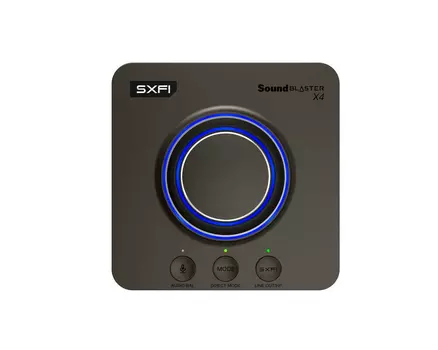 Звуковая карта CREATIVE USB Sound Blaster X4