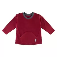 Флисовая толстовка «Темно-розовая»