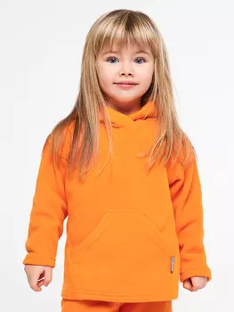 Флисовое худи Огненный апельсин