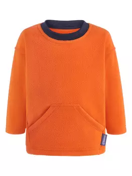 Флисовый свитшот Оранжевый
