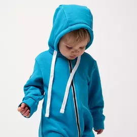 Комбинезон из футера Бирюзовый