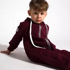 Комбинезон из футера «Бургундия»