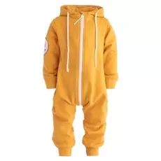 Комбинезон из футера «Горчичный»