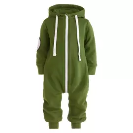 Комбинезон из футера Оливковый