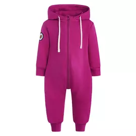 Комбинезон из футера «Ярко-розовый»