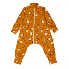 Комбинезон-пижама на молнии «Яблоки»