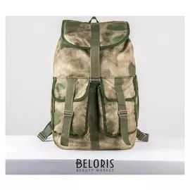 4410 рюкзак-maxi, 35*60*26, отд на шнурке,3 н/кармана, мох