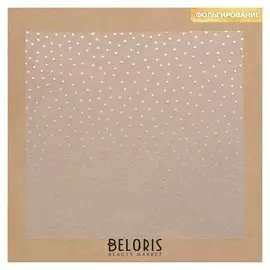 Ацетатный лист с фольгированием «Серебряный горошек», 30,5 × 30,5 см