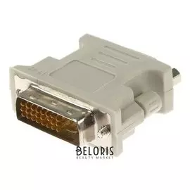 Адаптер Ritmix Rcc-070, Dvi-m-vga (15f), белый