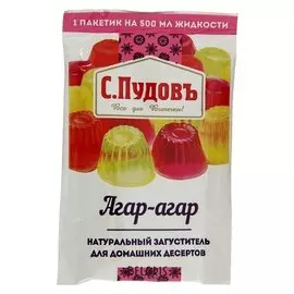 Агар-агар пленка, 7 гр. с.пудовъ