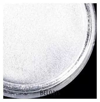 Акриловая пудра для декора, 3 гр, цвет серебристый