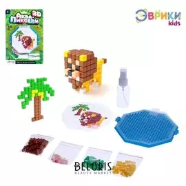 Аквамозаика Лев 200 деталей