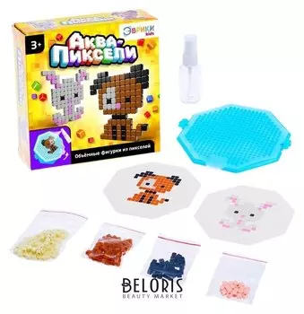 Аквамозаика Зверята 200 деталей