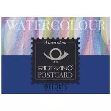Альбом для акварели малый формат (105х148 мм) А5, FABRIANO "Watercolour Studio", среднее зерно, 20 л., 300 г/м2
