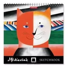 Альбом для эскизов 22 х 22 см, 40 листов, на спирали Erich Krause «Мяулевич»