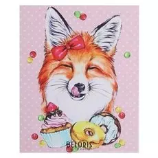 Алмазная картина «Сладкоежка»