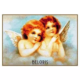 Алмазная мозаика "Ангелочки", 21 цвет