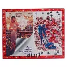 Алмазнаяная фоторамка «Нежная»