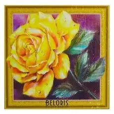 Алмазнаяная картина «Золотая роза»