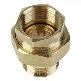 Американка "Никифоров", 3/4", внутренняя/наружная резьба, прямая, латунь