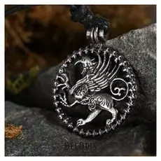 Амулет-брелок "Грифон" №21, олово