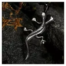 Амулет-брелок, тотем "Саламандра" №05, металлический