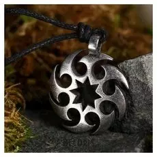 Амулет-брелок, тотем "Сюрикен" №27, металлический