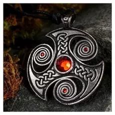 Амулет-брелок, тотем "Трефот" №39, металлический