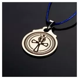 Амулет "Египетский крест жизни анкх", (Медля сталь)