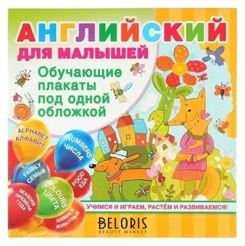 Английский для малышей Все обучающие плакаты под одной обложкой Дмитриева В.Г.