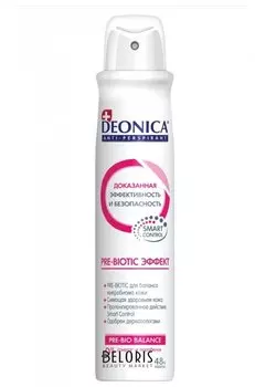 Антиперспирант спрей Pre-Biotic эффект женский