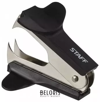 Антистеплер для скоб № 10 и № 24/6, Staff, черный