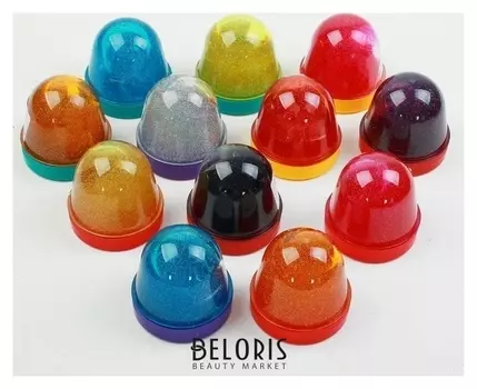 Антистресс-лизун Mr.Boo с глиттером