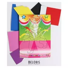 Аппликация 3D «Клоун» из ЕVA