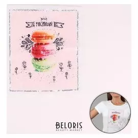 Аппликация из пайеток «Макаруны», 21,2 × 18,5 см