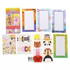 Аппликация наклейками "Викинг и принцесса"