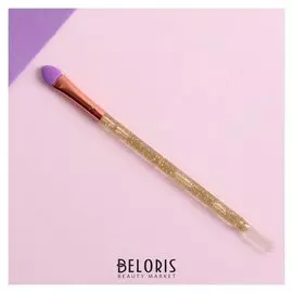 Аппликатор для теней, с шабером, 14,5 см