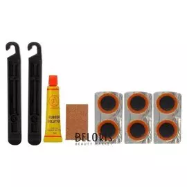 Аптечка для ремонта вело камер Yc-129а заплатки,клей,монтажки