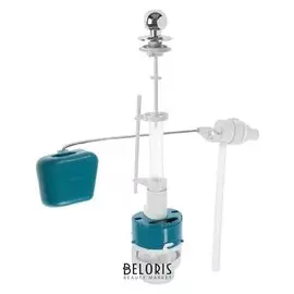 Арматура "Инкоэр" сба-бм-а-в, для унитаза, боковая подводка, шток хром