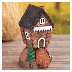 Аромалампа домик «Лесная изба», малая, ручная работа