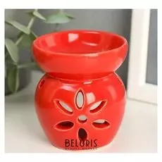 Аромалампа керамика "Цветок" 7,7х6,7х6,7 см