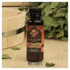 Ароматическая смесь для бани и ванны «Апельсин», натуральная, 100 мл, "Добропаровъ"