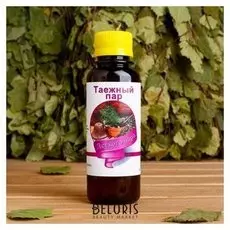 Ароматическая смесь натуральная для бани, ванны таежный пар 100мл