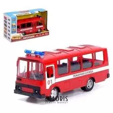 Автобус инерционный «Пожарная служба»