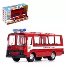 Автобус инерционный «Пожарная служба»