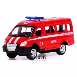 Автобус металлический «Спецслужбы», 1:50, инерция