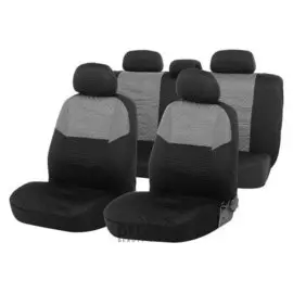 Авточехлы на сиденья Torso Premium универсальные, 9 предметов, чёрно-серый Av-26